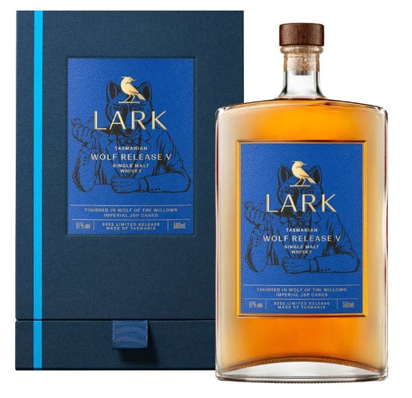 The Lark Distillery Wolf Fifth Release Cask Strength Single Malt Whisky (500ml) 51% ABV