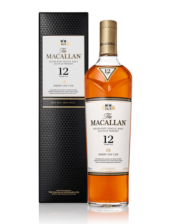 The Macallan 12 Year Old Sherry Matured Single Malt Whisky (700ml)