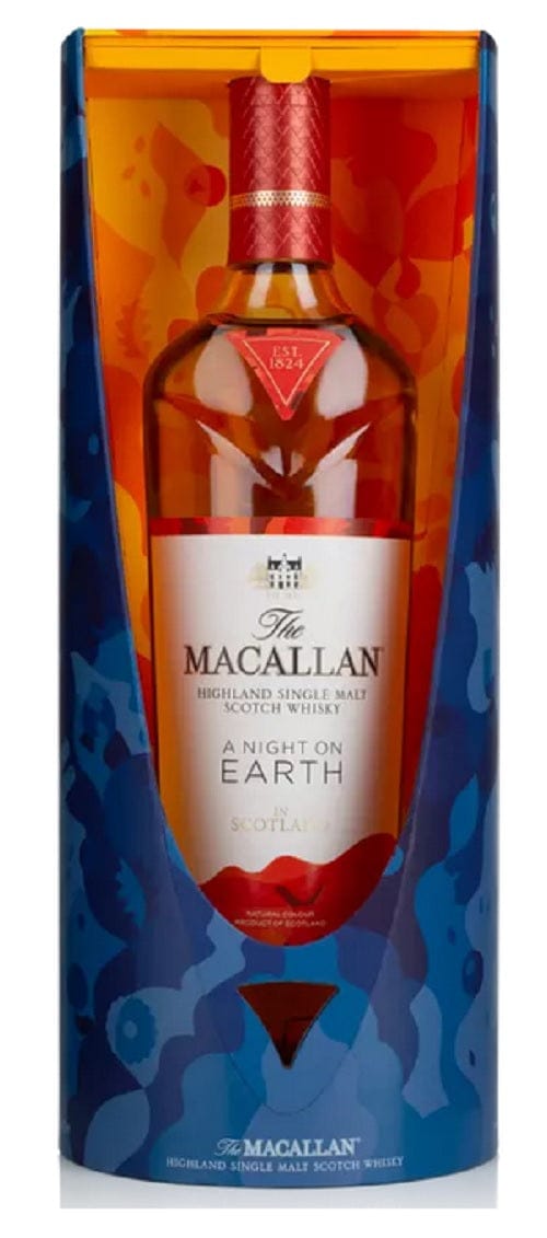 The Macallan A Night On Earth Scotland 2nd Release Single Malt Scotch Whisky 43% ABV (700ml)