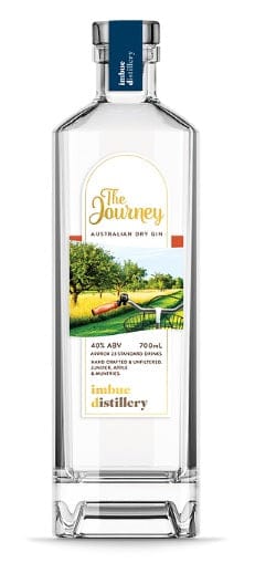 The Journey Gin 700ml - Imbue Distillery