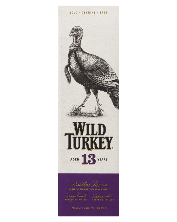 Wild Turkey 13 Year Old Distillers Reserve Bourbon 700ml