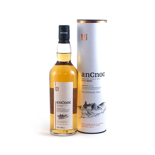 AnCnoc 12 Year Old Single Malt Scotch Whisky (700ml)