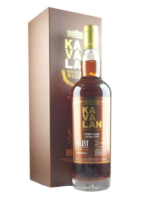 Kavalan Solist Port Cask Taiwanese Cask Strength Single Malt Whisky (700ml)