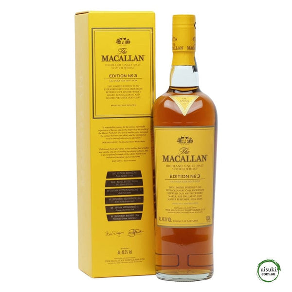 Macallan Edition No. 3 Single Malt Scotch Whisky (700mL)
