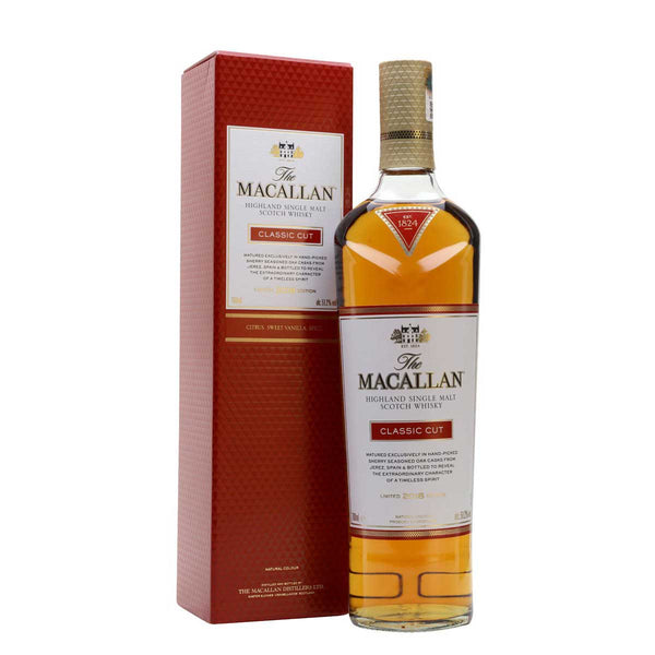The Macallan Classic Cut 2018 Edition Cask Strength Single Malt Scotch Whisky (700ml)