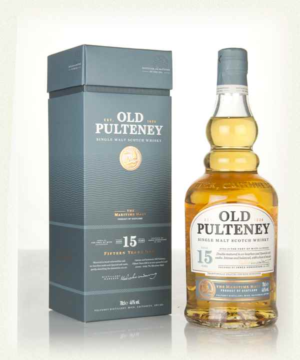 Old Pulteney 15 Year Old Single Malt Scotch Whisky (700ml)